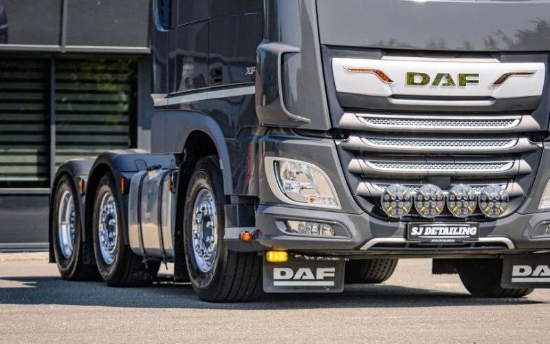 DAF представила унікальний електричний тягач у Нідерландах